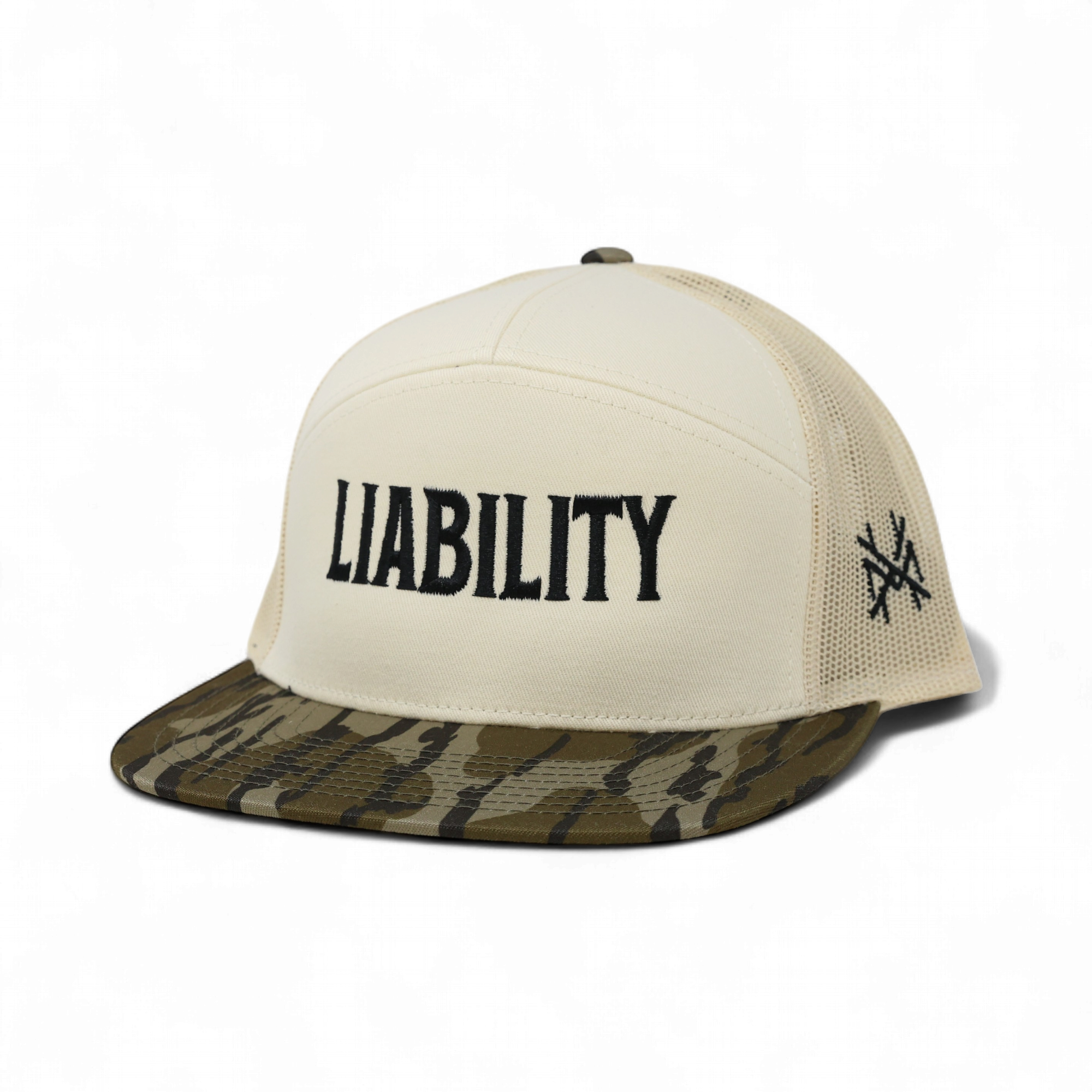 Liability Snapback Hat - Embroidered Structured Cap