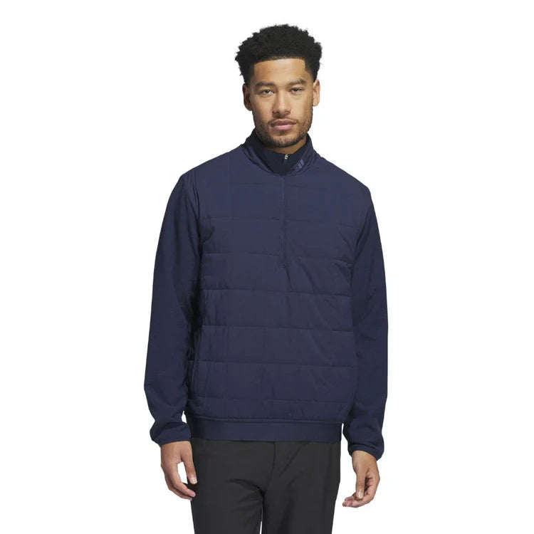 Adidas Ultimate365 Quilted DWR Half Zip Pullover