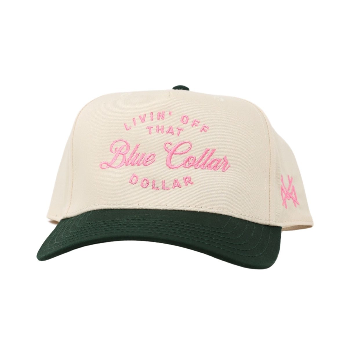 Blue Collar Dollar Trucker Hat - Snapback Workwear Cap