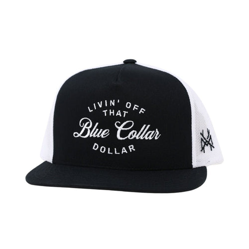 Blue Collar Dollar Trucker Hat - Snapback Workwear Cap