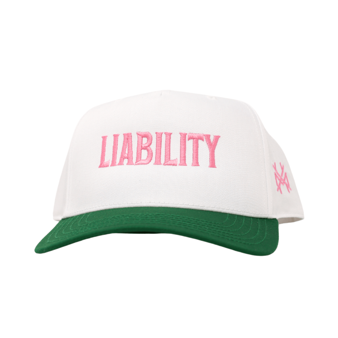 Liability Snapback Hat - Embroidered Structured Cap